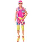 Barbie The Movie Ken ve filmovém oblečku na kolečkových bruslích – Zboží Dáma
