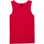 Softstyle Unisex bavlněné tílko červená – Sleviste.cz