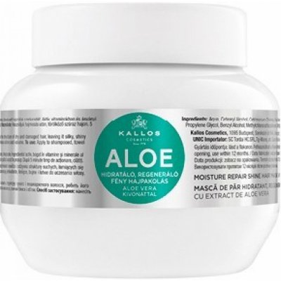 Kallos maska Aloe Vera Aloe Vera Moisture Repair Shine Hair Mask 275 ml – Zboží Mobilmania