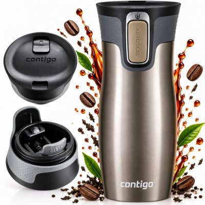 Contigo Termohrnek West Loop 470 ml latte lesk – Hledejceny.cz