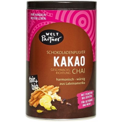 WeltPartner eG Bio kakao Chai kořeněné 250g