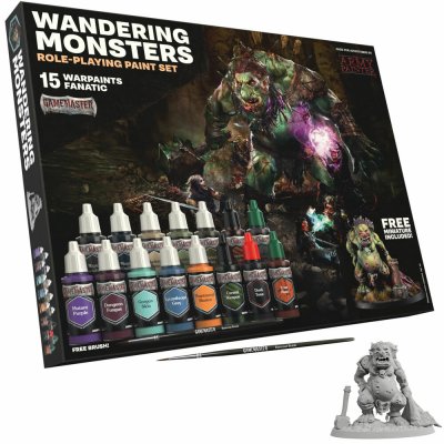 Army Painter GameMaster: Wandering Monsters Role-playing Paint Set – Zboží Živě