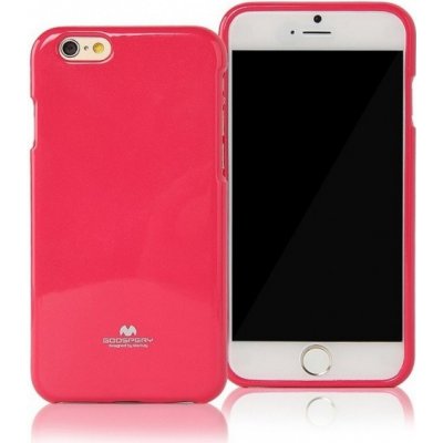 Pouzdro Mercury Apple iPhone 6 / 6S Jelly Case hot růžové – Zboží Mobilmania