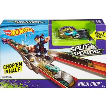 Hot Wheels Split speeders dráha s ninjou