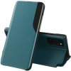 Pouzdro a kryt na mobilní telefon Apple Pouzdro SES Flipové Apple iPhone 15 Pro - tmavě zelené