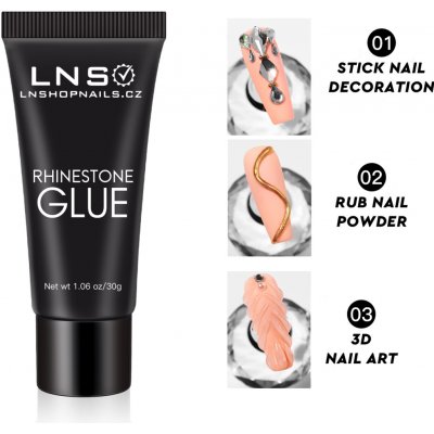 Lns Prémiové lepidlo na kamínky 3 in 1 30 g – Hledejceny.cz