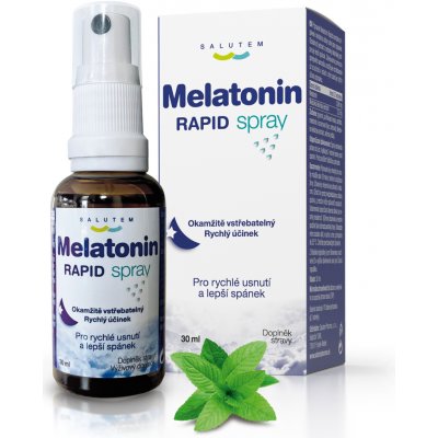 SALUTEM Melatonin Rapid komplex ODT 30 tablet – Hledejceny.cz