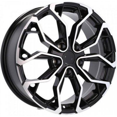 Racing Line XF260 7x17 4x100 ET44 black polished – Hledejceny.cz