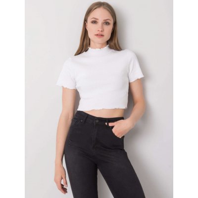 DÁMSKÝ CROP TOP S LÍMEČKEM RV-TP-6693.90 WHITE