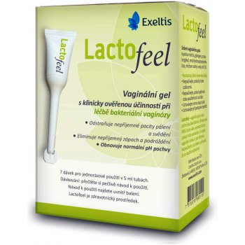 LactoFeel vaginální gel 7 x 5 ml