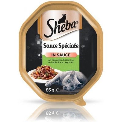 Sheba Sauce Speciale s králíkem kachnou a zeleninou 22 x 85 g