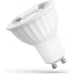 Spectrum LED GU10 230V 6W SMD 45° Teplá bílá WITH LENS – Hledejceny.cz