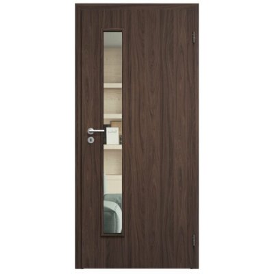Sapeli Elegant Komfort M60 otočné ořech 110 x 197 cm Čiré sklo – Hledejceny.cz