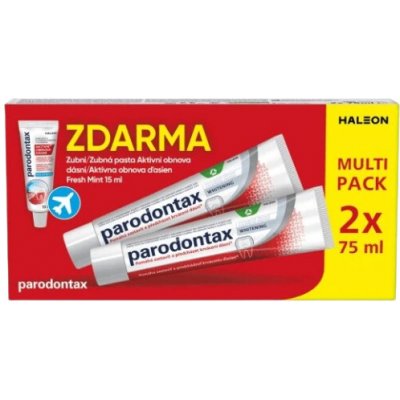 Parodontax Aktivní obnova dásní White 2 x 75 ml – Zboží Dáma