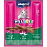 Vitakraft Cat stick králík kachna 3 x 6 g – Zboží Mobilmania