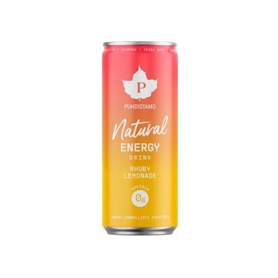 Puhdistamo Natural Energy Drink rhuby lemonade 330 ml – Zbozi.Blesk.cz