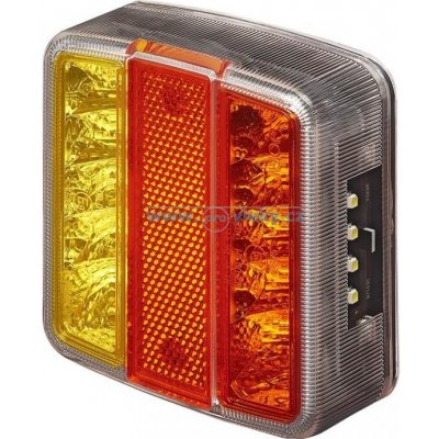 Tanatech Zadní svítilna LED 4funkce 98x105mm 14xLED 12V – Hledejceny.cz