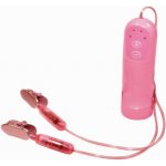 Vibrační skřípce na bradavky Bad Kitty Vibr. Nipple Clips – Sleviste.cz