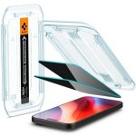 Spigen Glass tR EZ Fit Privacy 2 Pack transparency iPhone 16 Pro AGL07929 – Zboží Živě