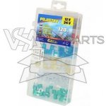 COMPASS Pojistky ploché sada MINI, 120 ks, 7,5-10-15-20-25-30A – Hledejceny.cz