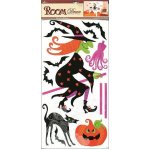 Samolepky na zeď čarodějnice 1026, 69x32 cm – Zbozi.Blesk.cz
