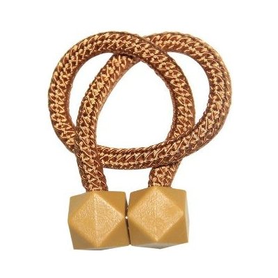 Magnetická spona s kostkami - Tmavě zlatá – Hledejceny.cz