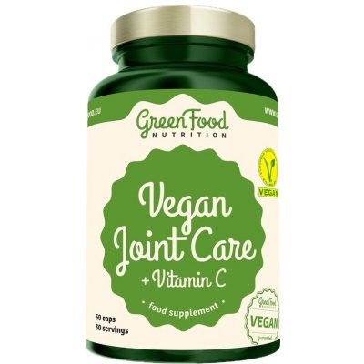 Greenfood Nutrition Vegan Joint Care + Vitamin C kapsle pro výživu kloubů a chrupavek 60 kapslí – Hledejceny.cz