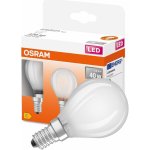 Osram 2PAK LED žárovka LED E14 P45 4W = 40W 470lm 2700K Teplá bílá 300° Star OSRLEDW3026 – Zboží Živě