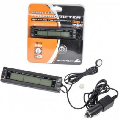 Digitální teploměr s hodinkami Automax – Sleviste.cz