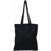 Nákupní taška a košík Bavlněná nákupní taška Centrix černá