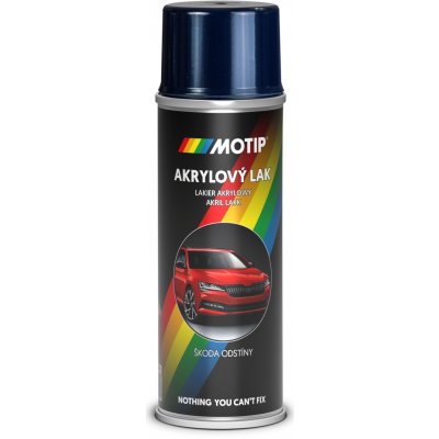 Motip sprej Škoda akrylový autolak 150 ml SD4711 modrá pacific | Zboží Auto