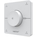 RF univerzální dálkový ovladač K0S Mi-LIGHT pro jednobarevné a CCT LED - 4 zónový bílý – Hledejceny.cz