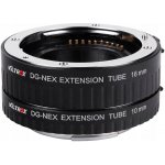 Viltrox sada mezikroužků 10/16 mm pro Sony NEX E-mount s přenosem clony – Hledejceny.cz