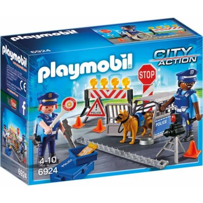 Playmobil 6924 policejní zátaras – Zboží Živě