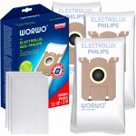 Sáčky WORWO ELMB01X12K Pro ELECTROLUX, AEG 12 ks – Zboží Dáma