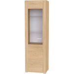 Nábytek Mikulík Úzká Adel č.1 prosklená 200 cm olše – Zboží Mobilmania