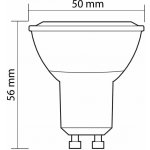 McLED LED žárovka GU10, 4,6W, 2700K, CRI80, vyz. úhel 110°, 360° 400lm – Hledejceny.cz