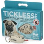 Tickless pet Ultrazvukový odpuzovač klíšťat a blech pro psy barvy beige 1 kus – Zboží Dáma
