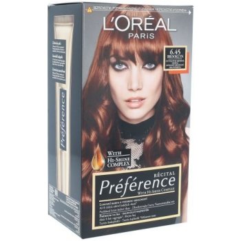 L'Oréal Préférence 6.45 intenzivní měděná hnědá