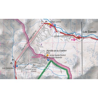 Aconcagua 1:50.000 trekkingová mapa TQ