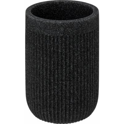 5five Simply Smart Kelímek na zubní kartáčky ONYX břidlice černý 7 cm – Sleviste.cz