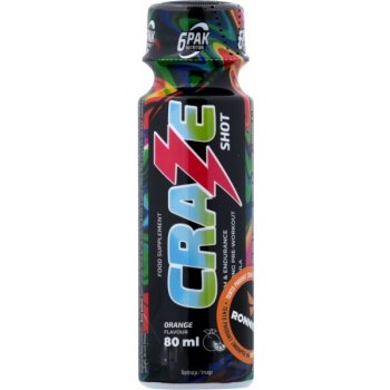 6PAK Nutrition Craze SHOT 80 ml