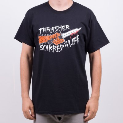 Thrasher Scarred Black