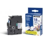 Brother TZE-243, modrý tisk/bílý podklad, laminovaná, 8m, 18mm – Sleviste.cz