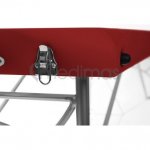 Medimas hliníkové masérské lehátko "Ultra 3" červená – Zboží Dáma