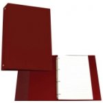 Karis Poznámkový blok A4 bordó bez náplně – Sleviste.cz