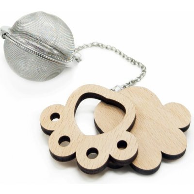 ChaCult čajové sítko nerezové Tlapka 5 cm – Sleviste.cz