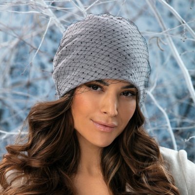 Krumlovanka dámská šedá zimní čepice Woolmark W-0877/529 – Hledejceny.cz