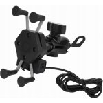 ISO 8685 Držák pro mobil na řidítka motocyklu s nabíječkou – Sleviste.cz