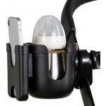 fillikid Luxusní držák na láhev a mobilní telefon černý – Zboží Dáma